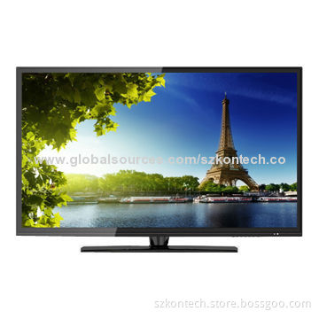 28-inch Home LED TV with DVB-T, ATSC, ISDB-T and Optional, Wall-mounted Design Optional